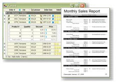 Xceed Grid for .NET Screenshot